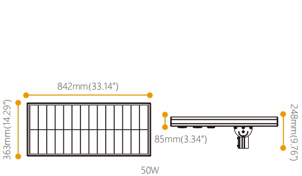 solar street light-50W